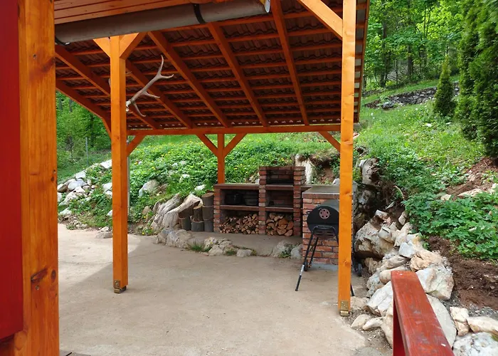 Ferienhaus Lili's Lovely Log In The Forest *